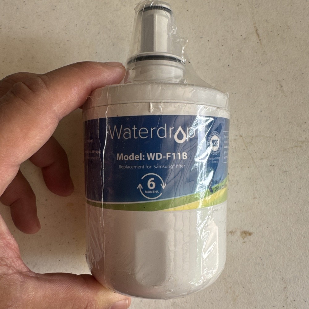 Water Filter Waterdrop Refrigerator WD-F11B Replacement 6 Months !New Sealed!