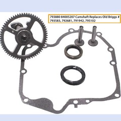 84005207 793880 Camshaft Kit For Briggs & Stratton 4 Cycle Small Engine Camshaft