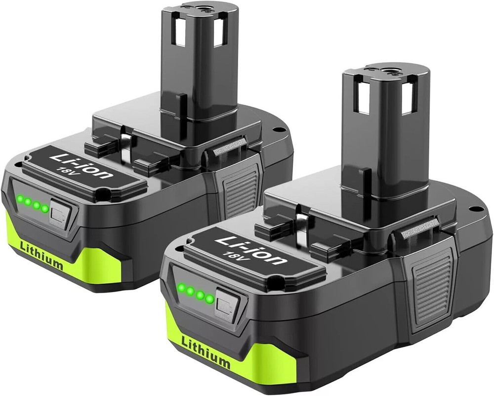 2Pack 4.0Ah 18V P103 ONE+ High Capacity For Ryobi lithium Battery P117 P102 P105