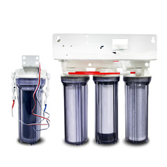 LiquaGen 5 Stage Premium 100 GPD RO/DI Water Filter System + Gauge & TDS Meter