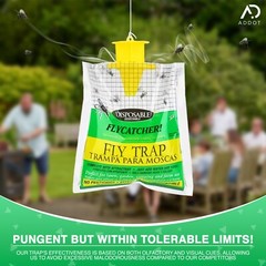 outdoor disposable fly traps to keep outdoor ranches free from annoying fly