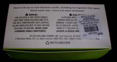 WILLIAMS SONOMA FAMILLE ROSE TINY TAPER HOLDERS SET OF 2 PORCELAIN NEW/ORIGPKG