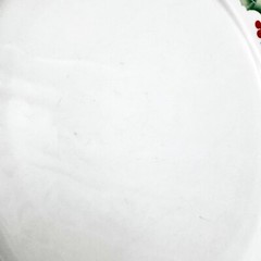 VTG 1990 SANGO NOEL 10.25″ Dinner Plates 8401 Christmas Holly & Ribbons SET/7