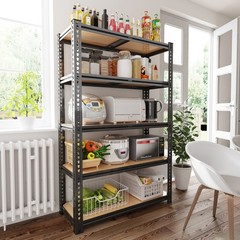 Heavy Duty Metal Shelving Unit Garage Storage Shelves Adjustable Utility Rack