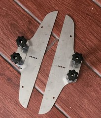 Precision Stair Tread Cutting Template Tool Set in Zinc Plated Steel