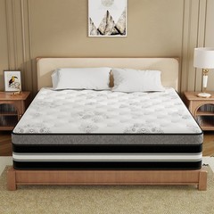 12″ 14″ Mattress In A Box Gel Memory Foam Pocket Spring Twin Full Queen King