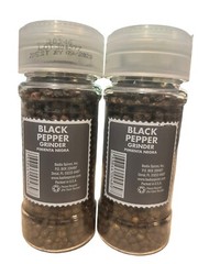 2 Sealed Badia Black Pepper Grinder 2.25 oz each. Expires 09/2028