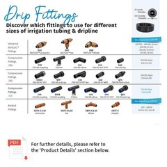 1/2 in. x 500 ft. Poly Drip Tubing Irrigation Sprinkler System Water Line Pipe