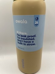 Owala 32 oz FreeSip Stainless Steel Water Bottle Color: Beachfront Yellow READ!