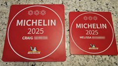 Custom 2-Sided Michelin Star Wall Plaque, Gift For Chef, Cook, Restaurant or MOM
