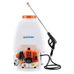Uimoso Gas-Powered Backpack Sprayer with 26.5CC Engine and 6.5-Gallon Capacity