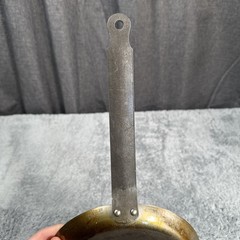 8” Mauviel 1830 Made In France M’STEEL Crepe Pan With Handle Skillet Cooking