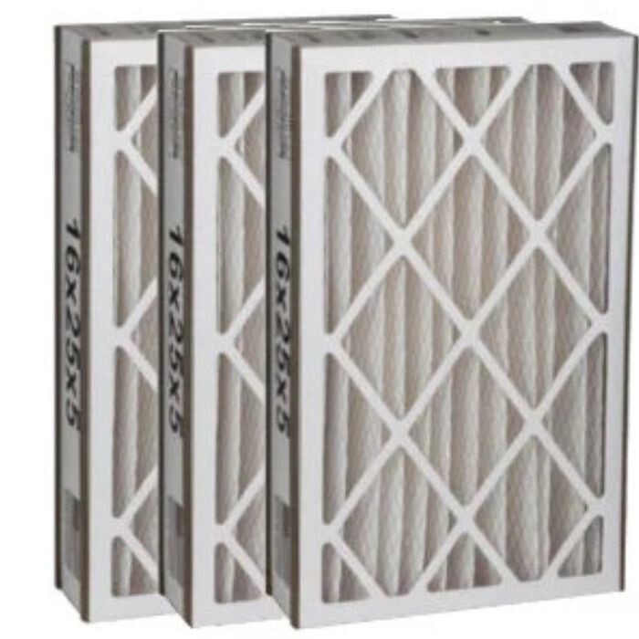 Trion 255649-105, 16x25x5 MERV 8 Air Bear Media Filter 3-Pack