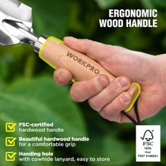 WORKPRO 12.5″ Weeder Puller Tool 4-in-1 Garden Trowel Hori Hori Garden Knife NEW