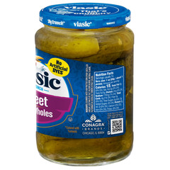 (2 pack) Vlasic Sweet Baby Whole Pickles, 24 fl oz