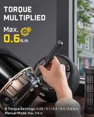 Fanttik E2 Ultra Mini Electric Screwdriver, Cordless Screwdriver, Max 0.6N.m, 50