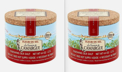 Le Saunier De Camargue Fleur De Sel Premium Sea Salt From France 4.4 OZ (2 Pack)