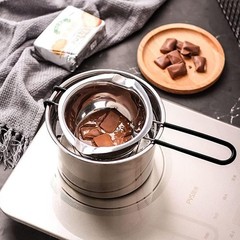 Double Boiler Pot Set, Stainless Steel Melting Pot with Silicone Spatula for …