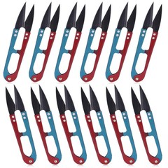 24 Pack Sewing Scissors 4.2in Mini Snips Yarn Thread Craft Cutters for DIY