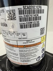 NEW Trane Alliance Compressor SCA020C1CPA COM13740 208-230V 1PH R410A 2 TON
