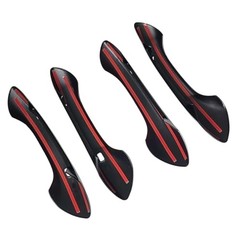 AOKIO Trim Compatible for 2024 2025 Chevy Trax Glossy Black Door Handle Cover
