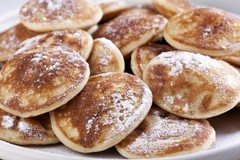 De Buyer 5612.16 Mineral B Round Aebleskiver & Poffertjes Pan, Nonstick, 10.75″