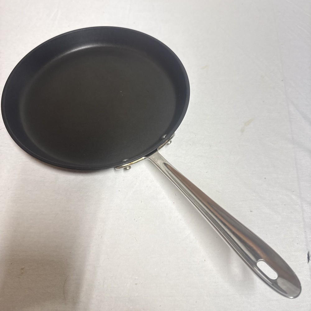 All-Clad Stainless Steel 10 inch Nonstick Fry Sauté Teflon Pan No Lid