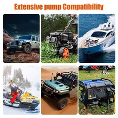 Battery Powered Electric Fuel Transfer Pump Portable Gas Oil Liquid Pump