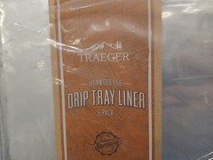 Traeger Aluminum Drip Tray Liner For Ironwood 650 21 in. L x 15.5 in. -Pack of 5