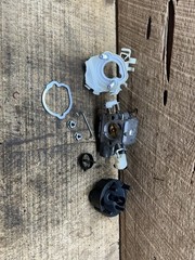 New OEM STIHL MS291 MS271 Manual Adjust Carburetor Carb Zama Chainsaw Intake Nut