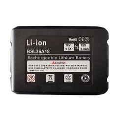6Ah For Metabo HPT 36V/18V BSL36A18 Li-Ion Battery multiVolt 372121M BSL36B18