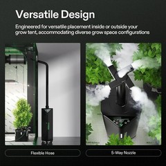 VIVOSUN AeroStream H19 Intelligent Environmental 19L Humidifier,W/ Temp&Humidity