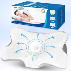 Cervical Pillow For Neck Pain Relief, Orthopedic Neck Support Pillow for Side