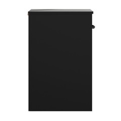 Mainstays Ardent Nightstand with 1 Drawer, Black