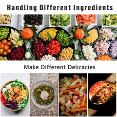 Peeler Cutter Slicer Dicer Chopper Kitchen Food Vegetable Salad Fruit 15 In 1