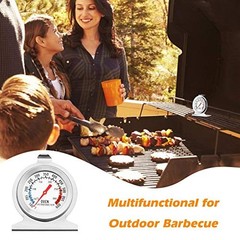 Oven Thermometer Stainless Steel Classic Stand Up Food Meat Temperature Gauge5-1