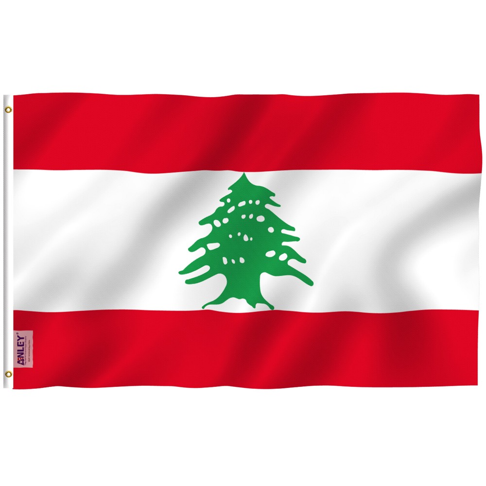 Anley Fly Breeze 3×5 Feet Lebanon Flag – The Lebanese Republic Flags Polyester