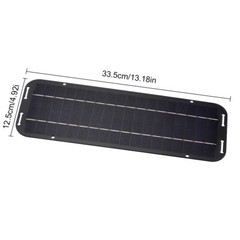 60W Solar Panel 12V Trickle Charger Battery Charger Kit Maintainer Boat Car RV