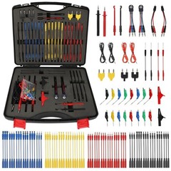 110 Pcs Automotive Circuit Test Lead Kit, Multimeter Test Leads Kit… Fast Ship