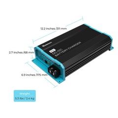 Renogy DC to DC Charger 12V 60A Lifepo4 Battery Charger-On-Board Marine/RV/Boat
