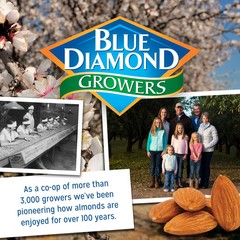 Blue Diamond Whole, Raw, Natural Almonds, 25 Oz