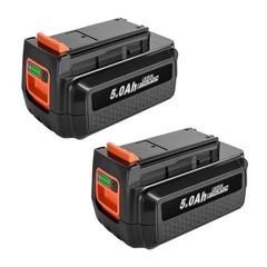 For Black Decker 40Volt 40V Max Li-ion 5.0Ah Battery LBX2040 LBXR36 LST136