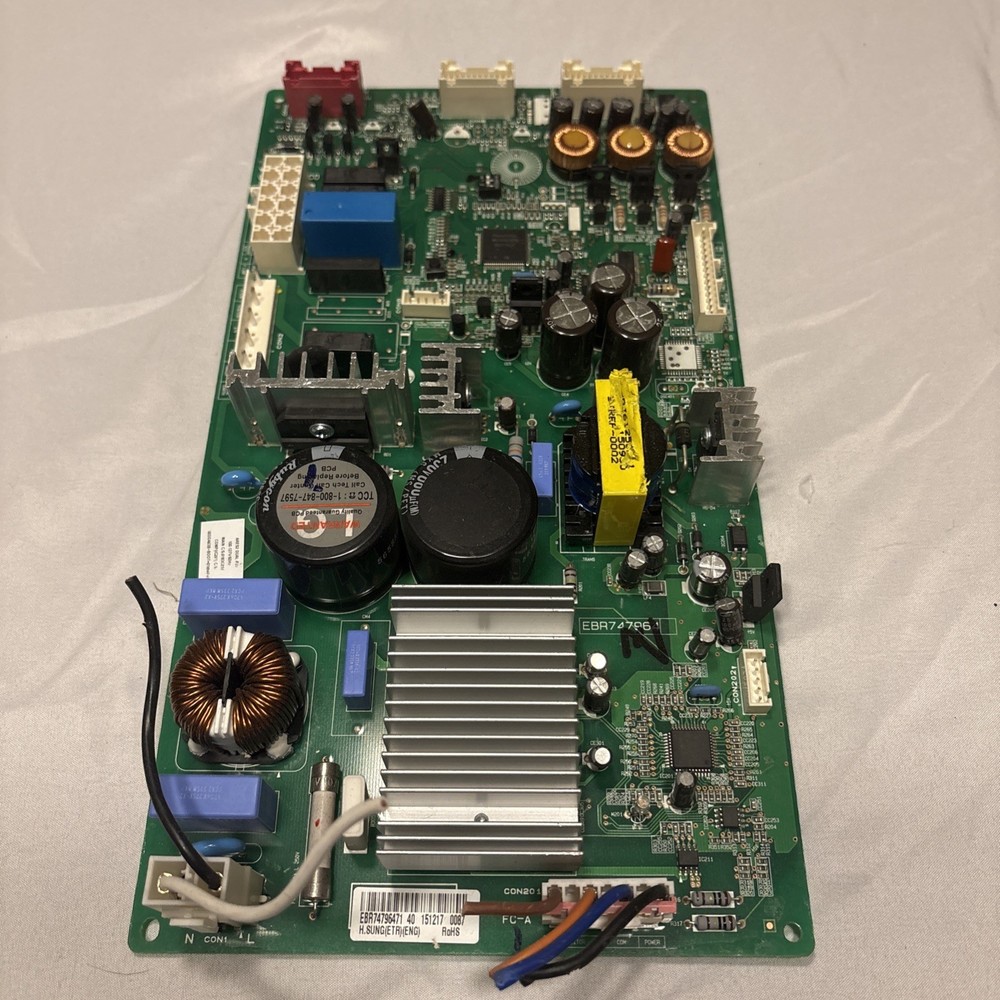 EBR74796471 OEM LG Refrigerator Main Control Board Replacement