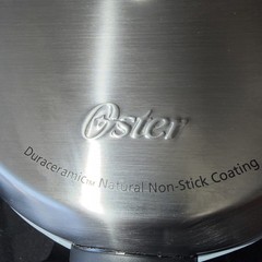 OSTER Flip Waffle Maker CKSTWFBF22 TECO Duraceramic Natural Non-stick Coating
