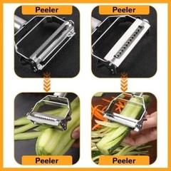 Stainless Steel Potato Peeler Vegetable Grater Fruit Slicer Carrot Cutter Tools
