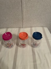 Set Of 2 NEW Double Wall Wine Tumbler…orange lid is not available
