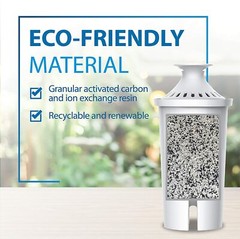 FilterLogic Pitcher Water Filter, Replacement for Brita Classic (6 packs)