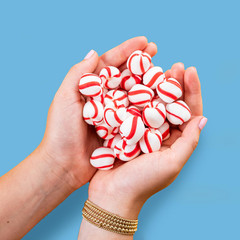 Bobs Sweet Stripes Soft Peppermint Candy, 160 Individually-Wrapped Pieces, 28 Ou