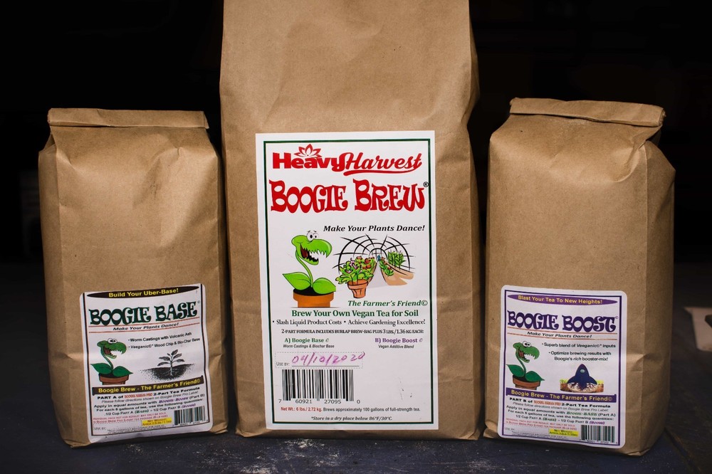 Boogie Brew Compost Tea 6 lb + FREE 1 lb Insect Frass Organic Fertilizer Kit