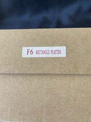 Nora Fleming Pearl Dot F6 Rectangle Platter Large 15.5 X 11 Retired – New In Box